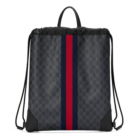 gucci backpack cheap for mens|gucci drawstring backpack for men.